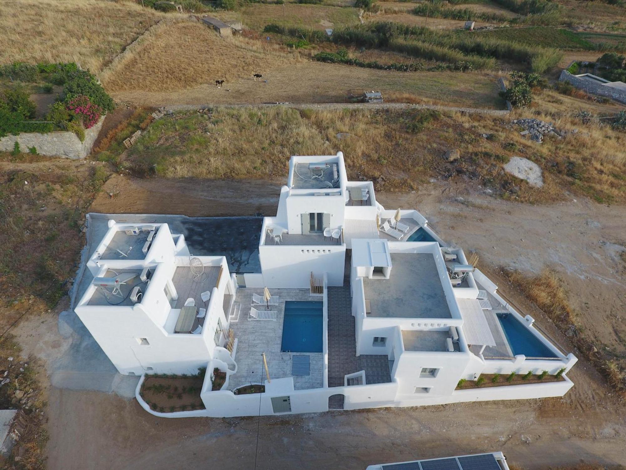 Naxian Album Villa Kaliope With Private Pool In Naxos Glinado Naxos エクステリア 写真